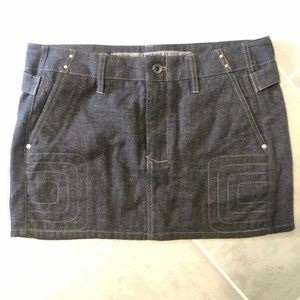 Vintage G-Star Raw Track Mini Skirt Sz S.